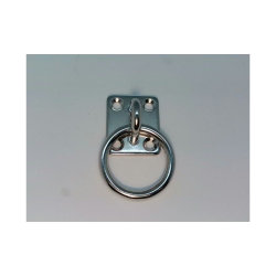 Monteringsplade M. je Og Ring - Rustfri 316 - 8 Mm