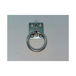 Monteringsplade M. je Og Ring - Rustfri 316 - 8 Mm