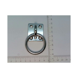 Monteringsplade M. je Og Ring - Rustfri 316 - 8 Mm