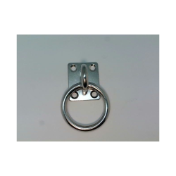 Monteringsplade M. je Og Ring - Rustfri 316 - 8 Mm