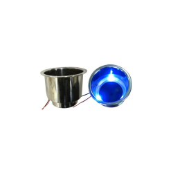 Kopholder med LED-belysning rd eller bl