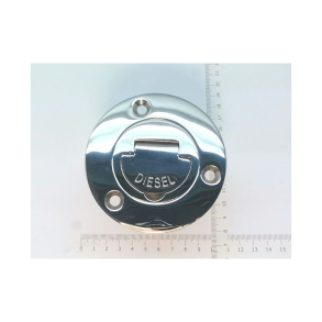 Dækspåfyldning Diesel - Rustfri 316 - Til Slange 38 Mm