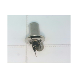 Dkspfyldning - Rustfri 316 med ngle for 51mm slange.