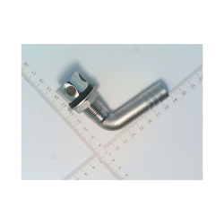 Tankudluftning - Rustfri 316 - A: 88mm - B: 24,5 Mm - C: 56 Mm - D: 15,5 Mm - E: 16,5 Mm