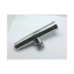 Fiskestangholder Clamp-On Justrbar - Rustfri 316 - L: 254 Mm - D: 41 Mm - Passer Til Sgelnder 22-25 Mm