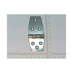 Hngsel - Rustfri 316 - L: 98 Mm - B: 40 Mm- T: 2 Mm