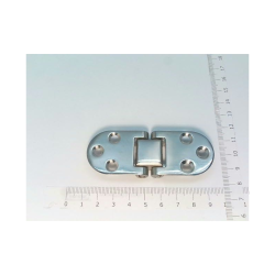 Bordhngsel - Rustfri 316 - L: 80 Mm - B: 30 Mm - T: 2 Mm