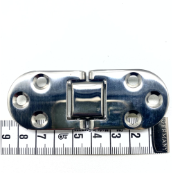 Bordhngsel - Rustfri 316 - L: 80 Mm - B: 30 Mm - T: 2 Mm