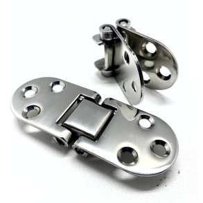 Bordhngsel - Rustfri 316 - L: 80 Mm - B: 30 Mm - T: 2 Mm