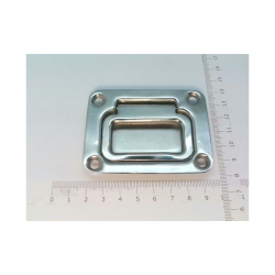 Drkbeslag - Rustfri 316 - L: 75 Mm - B: 58 Mm