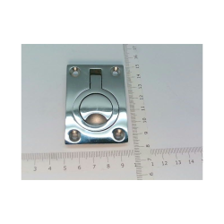 Drkbeslag - Rustfri 316 - L: 63 Mm - B: 45 Mm