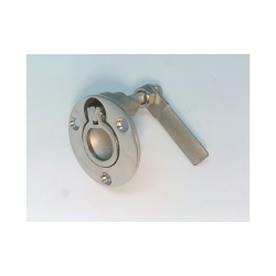 Drkbeslag - Rustfri 316 - A: 58 Mm - B: 26 Mm - C: 11 Mm - D: 12 Mm - E: 51 Mm