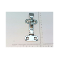 Spndeoverfald - Rustfri 316 - A: 50 Mm - B: 111 Mm - C: 50 Mm - D: 40 Mm - E: 5 Mm