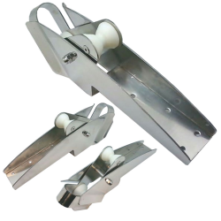 Ankerrulle Vipbar - L: 420 Mm - B: 76 Mm. Til Anker 7,5 - 15 Kg