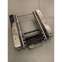 Badestige teleskopisk med skjult h�ndtag 3 trin