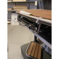 Badestige teleskopisk med skjult h�ndtag 3 trin