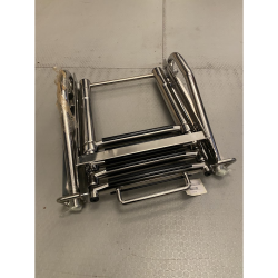 Badestige teleskopisk med skjult h�ndtag 4 trin