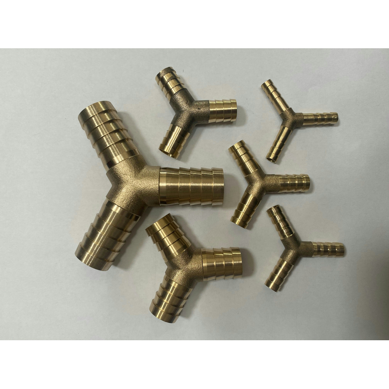 Messing Y-Stykke 6-20 Mm Messing Y-Stykke 6 Mm