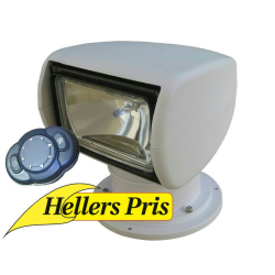 Marine S�gelygte 100W med Fjernbetjening - 4,5 m Kabel