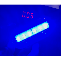 Undervandslampe Aflang Med 6 Led Blt Lys