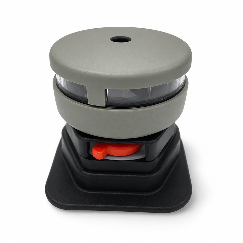 Batteridrevet navigationslys, Bi-color, Fastmonteret
