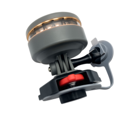 Batteridrevet navigationslys, Hvid, Vippefod