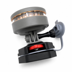 Batteridrevet navigationslys, Hvid, Vippefod