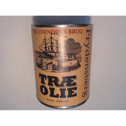 Tr-Olie/ Ude 0,5l Mahogny