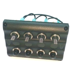 Kontaktpanel - 4 Kontakter - 100 X 130 Mm