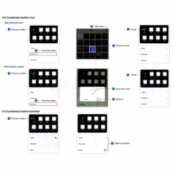 Touch Kontaktpanel Bluetooth 8 Kontakter