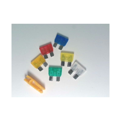 120 Stk. Assorterede Fladsikringer - 5a, 10a, 15a, 20a, 25a, 30a - 20 Stk. Af Hver