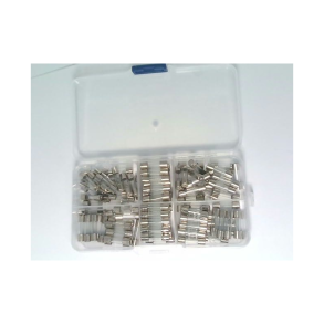 120 Stk. Assorterede Glassikringer - 5 X 20 Mm - 5a, 10a, 15a, 20a, 25a, 30a - 20 Stk. Af Hver