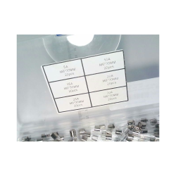 120 Stk. Assorterede Glassikringer - 6 X 30 Mm - 5a, 10a, 15a, 20a, 25a, 30a - 20 Stk. Af Hver