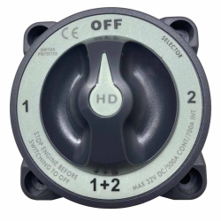 Hovedafbryder - Batterievlger Max 2750A - 500A Kontinuerlig.