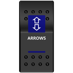 Trykknapper til indbygningskontakter