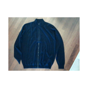 Hanes Zip BF19 Knit Duke blue L