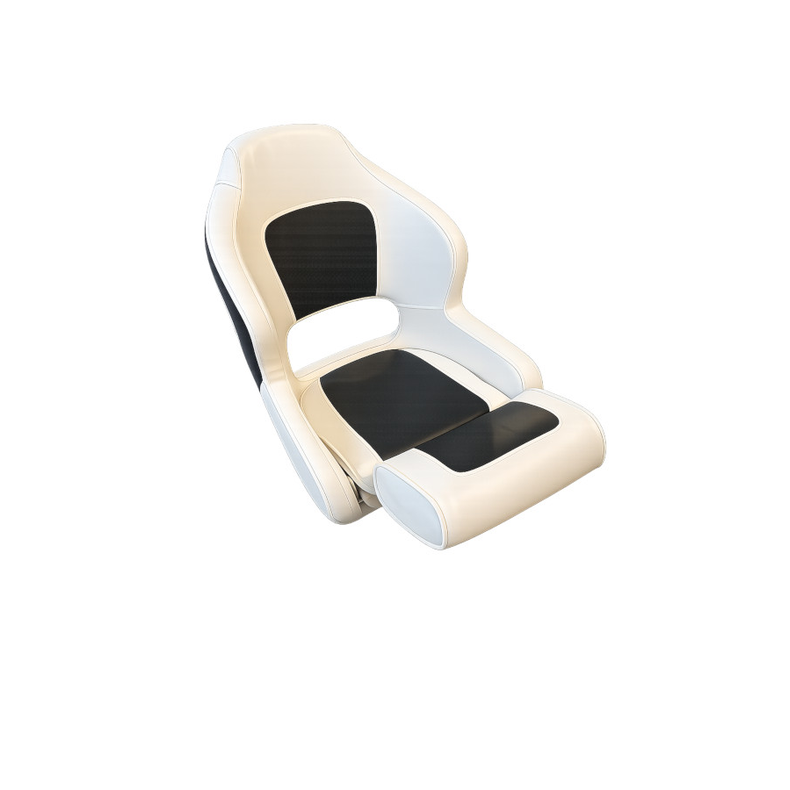 Deluxe Maritim Flip UP Seat 670x410x600mm Hvid / Gr�