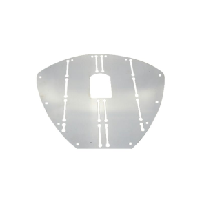 Stvnplade Rf  277x320x1,5mm, Med Hul For Stvnje