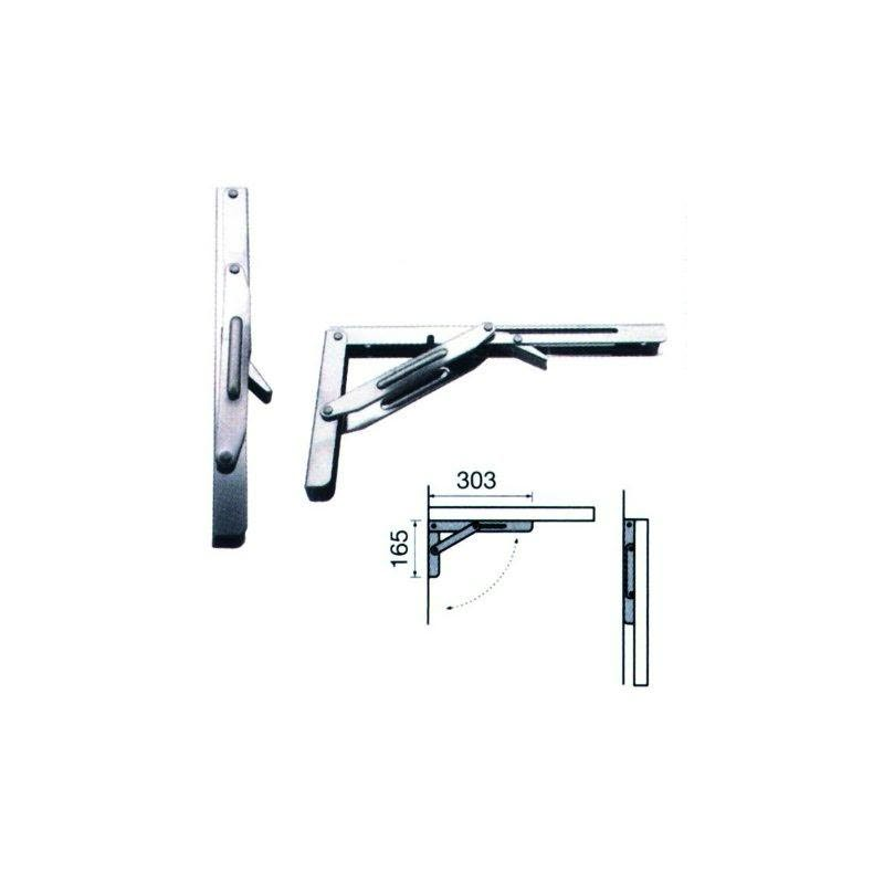 Bordbeslag RF316 max 40kg 165x303 (hg16090-0303)