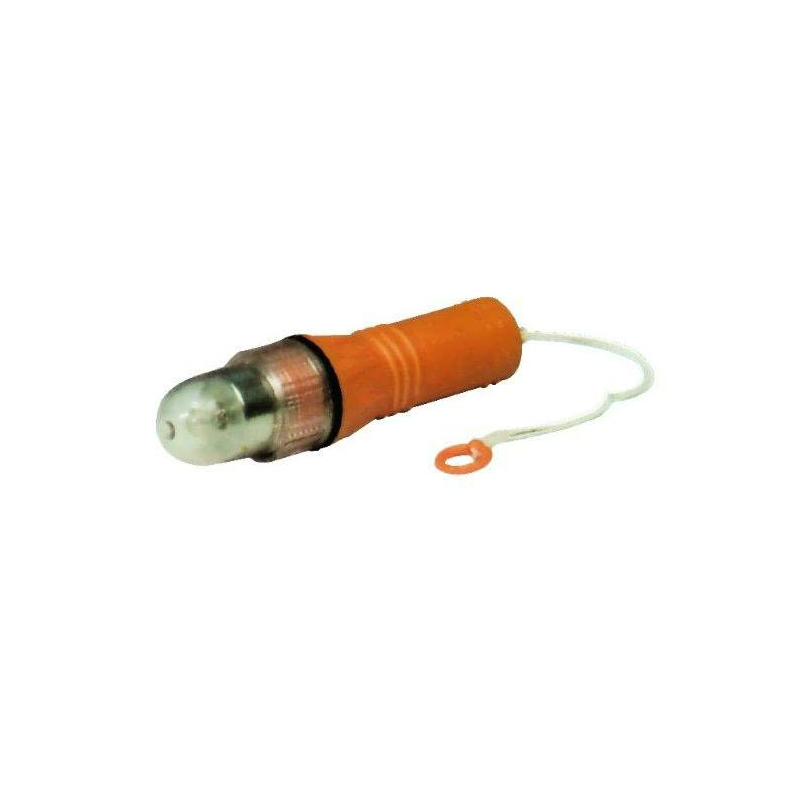 Vandtt lygte med sensor