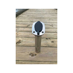 Fiskestangsholder Rustfri :40mm L: 24 Cm