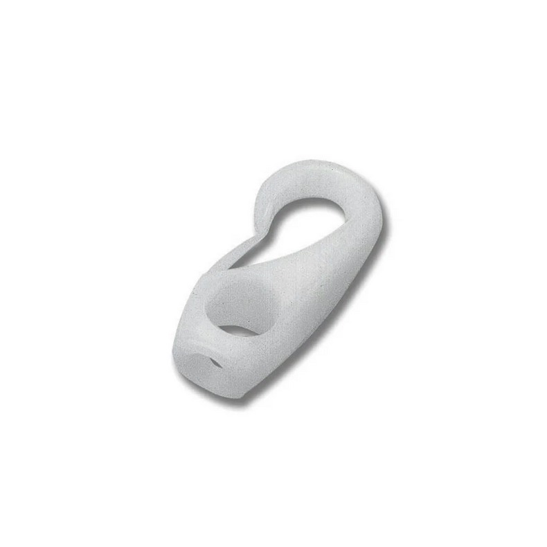 Nylonkrog hvid til 4-8mm elastik Nylonkrog 8MM