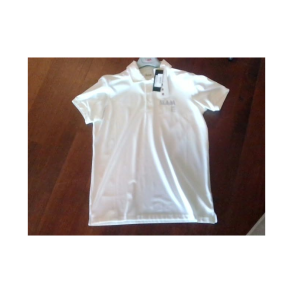 Polo La Spezia 100 White Str. M