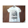 Slam - Browne T-shirt White - Deep Blue Print - L