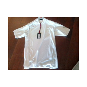 Anti Uv Lycra Top Ss -Str.L- White