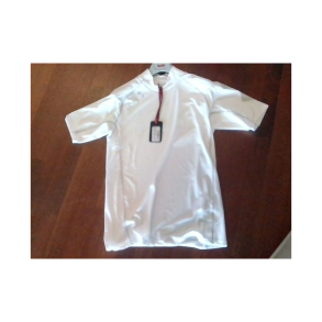 Anti Uv Lycra Top Ss -Str.M- White