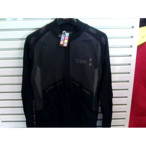 Half Zip Stockton -Str.S-M- Black