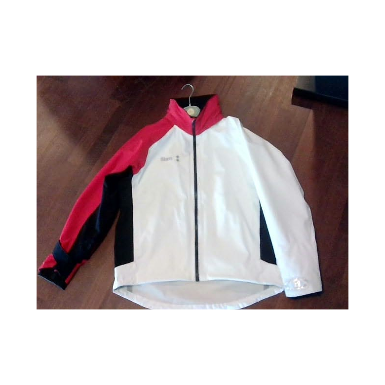 Slam Win-D 3 Coastal Jacket White/Slam Red/Black Str. XL