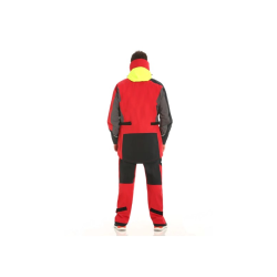 Slam Pro Ocean Jakke, Red/Black/Grey