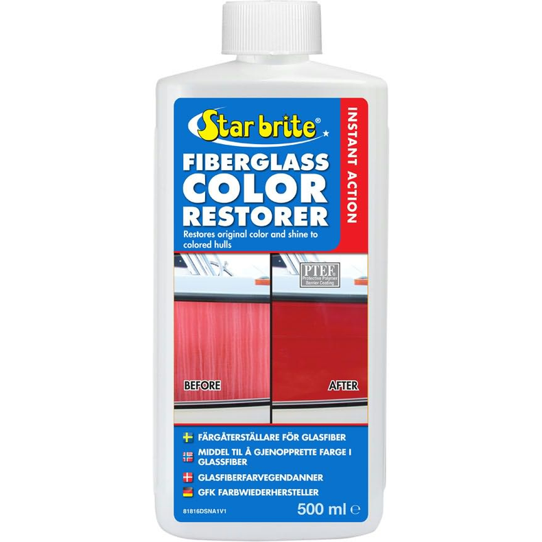 Fiberglass Color Restorer With Ptef 500 Ml  Starbrite